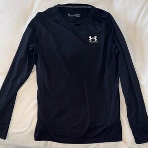 Under Armour Men's black Long Sleeve Tee